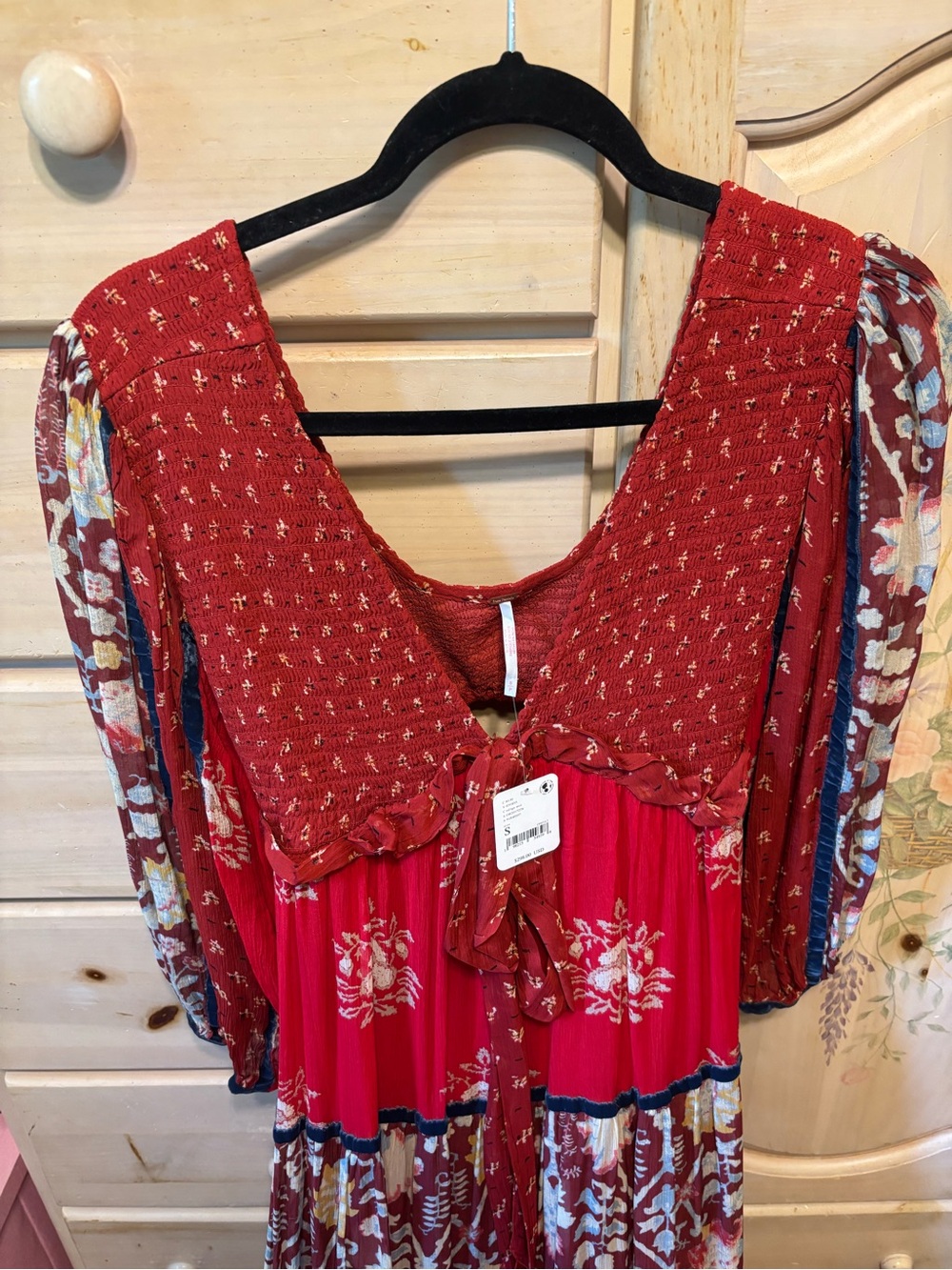 🆕Bnwt Free People *NWT* Free People Bali Laurel Maxi Dress - Picture 12 of 16